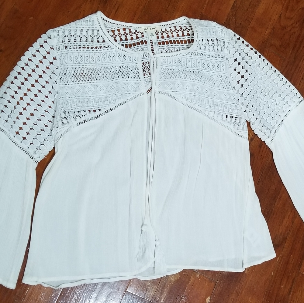White Summer Cardigan